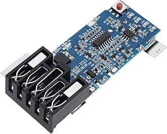 ECSiNG M18 PCB Board Lithium Battery Protection Board Charging Protection Circuit Board Compatible with Milwaukee 18V Li-Ion Battery Repair Part Accessory