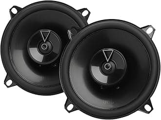 Club 54F - 5-1/4" (130mm) Two-Way Car Speaker, 45W RMS, 135W Peak, Sensitivity (@ 2.83V): 91dB, Frequency Response: 75Hz – 20kHz, Nominal Impedance: 3.0 ohms