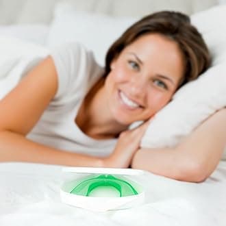 Oral-B Nighttime Dental Guard Less Than 3-Minutes for Custom Teeth Grinding Protection with Scope Mint Flavor Made in an FDA Audited USA Facility (2 Pack)