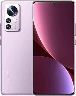 Xiaomi12 5G + 4G LTE 256GB + 12GB Snapdragon® 8 Gen 1 Global Unlocked 50MP Pro Grade Camera (Only T-Mobile/Metro/Mint/Tello USA Market) + (w/Fast Car Charger Bundle) (Purple Global)