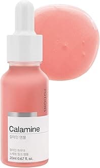 The Potions Calamine Ampoule for Face l Calm Sensitive and Acne Prone Skin l Korean Skincare, Cruelty-free, Hypoallergenic - 20ml