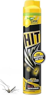 Flying Insect Killer - Mosquito & Fly Killer Spray | Lime Fragrance | Instant Kill | Protection from Dengue & Malaria, 400ml