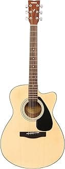 YAMAHA FS80C Stainless Steel Natural Concert Cutaway Guitar