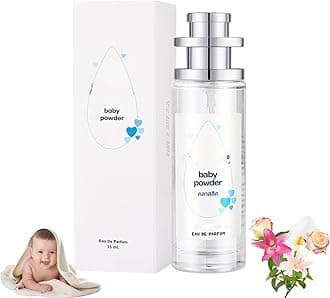 Elyven Baby Powder Perfume, Baby-Soft Perfume Spray, Elyven Fresh Scent Perfumes Fragrance Body, Long-lasting Moisture & Fragrance, Floral & Creamy Aroma for Women & Men (classic)
