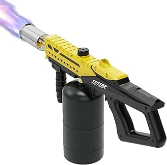 - Propane Torch, Powerful Propane Grill Torch Gun, Kitchen Blow Torch for Cooking, Adjustable Weed Burner Torch, Charcoal Lighter for BBQ, Searing Steaks, Campfire, Welding(Tank Not Included)
