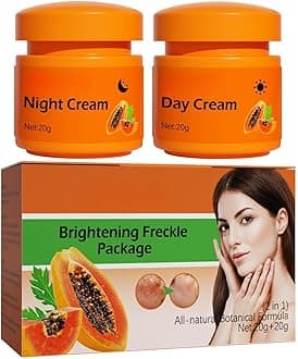 Papaya Face Cream, Papaya Whitening Freckle Remover Cream, Papaya Whitening Brightening Face Cream, Day & Night Moisturizing Skin Cream, Improve Dull Skin Tone, Moisturized And Elastic