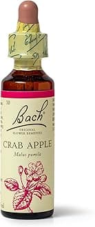 Bach Original Flower Remedies (Crab Apple) Find Joy & Hope, Accept Imperfection, Emotional Wellness, Natural Flower Essence, 20ml