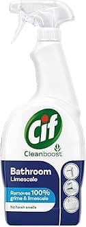 CIF Power & Shine Bathroom Cleaner Spray| Tough Stain Remover| 700ml