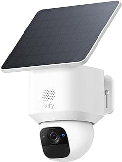 eufy SoloCam E30, Solar Powered, 360° Pan, AI Tracking, 2K Clarity, Security Cameras Wireless Outdoor, Camera, Outdoor Camera, HomeBase S380 Compatible, No Monthly Fee