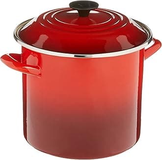 Le Creuset Enameled Steel Stockpot, 8-Quart Saree