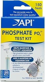 API Phosphate PO4 Freshwater & Saltwater Aquarium Test Kit 150 Count