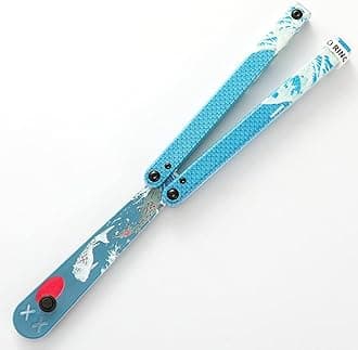 KEEDAS Integral Channel Plastic Handle, Ultra-Lightweight Durable Multitool, Best Balance and Inertia, Great for Beginners, Ideal for Christmas, Birthday, Anniversary (Kanagawa-1)