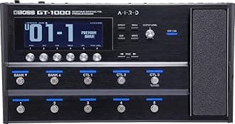 BOSS GT-1000 Guitar Multi-Effects Processor with Augmented Impulse Response Dynamics Technology, Highly Musical Guitar Amplifiers and Multi-Effects Flagship