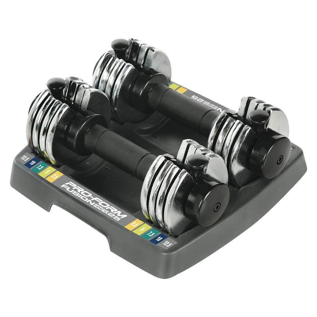 ProForm SpaceSaver Dumbbell (25 Double)