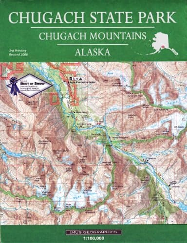 Chugach State Park Map Map – June 1, 2006