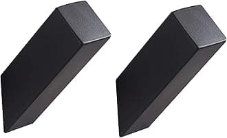 YJ YANJUN Black Towel Hook Set of 2-304 Stainless Steel Robe Hook Modern Bathroom Door Hook Wall Mounted Coat Hook for Wall Clothes Hat Bag Hanger Black Bathroom Accessories