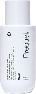 Prequel Skin Multi-Acid Milk Peel, Professional Exfoliating Solution. 15% Glycolic Acid Face Peel with Lactic Acid and Enzymes. Hydrating Chemical Exfoliant. Clinical Strength Formula, 7.6oz Bottle.