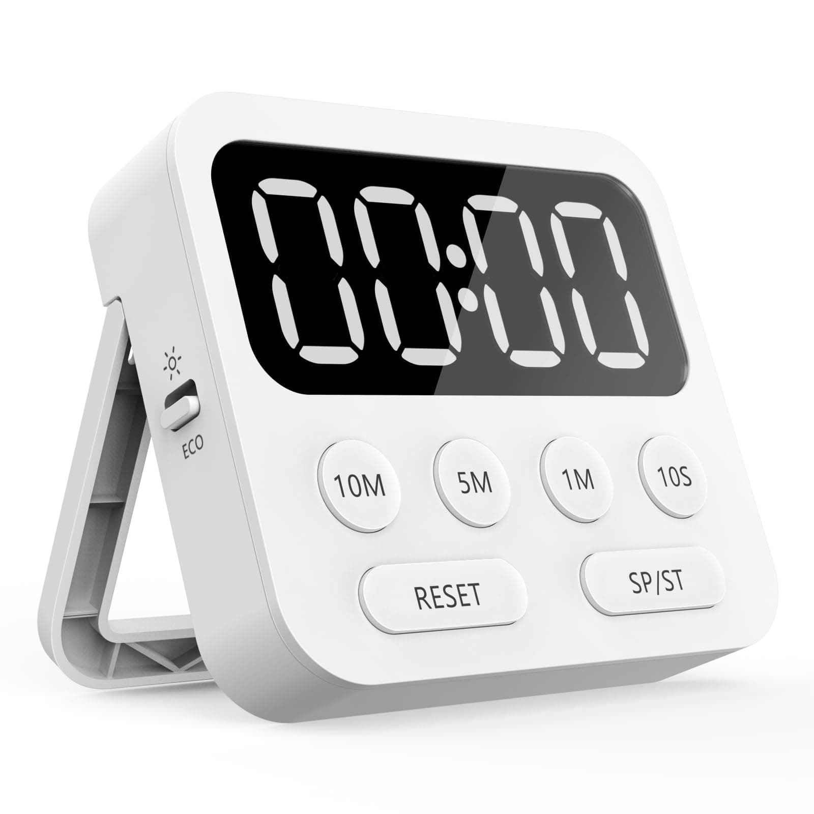 Timer,Kitchen Timer,Magnetic Digital Stopwatch Clock Countdown Countup Timer with Large LED Display Volume Adjustable for Cooking,Exercise, Baking, Classroom Timer for Kids