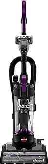 Bissell CleanView Compact Turbo Upright Vacuum with Quick Release Wand, Full Size Power, Compact Size for Apartments & Dorms, 3437F