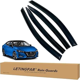 - Window Visors Rain Guards for Nissan Sentra 2020 2021 2022 2023 2024 Accessories, Wind Deflectors Vent Shades for Nissan Sentra