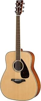 FG820 Solid Top Acoustic Guitar, Natural, Dreadnought