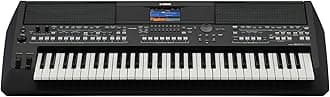 Yamaha PSRSX600 Arranger Workstation Keyboard, Black
