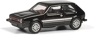452651200 VW Golf I GTI Model Car 1:87 Black Version