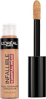 Makeup Infallible Full Wear Waterproof Matte Concealer, Full Coverage, Caramel, 0.33 fl. oz.
