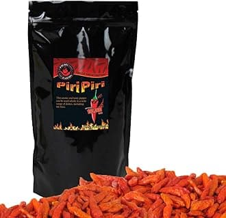 2 OZ Fiery Farms African Birds Eye Dry Chili Pepper Pods (Birdseye or Piri Piri) Non-GMO