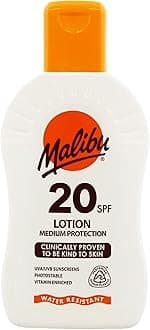 Malibu Protective Sun Lotion Spf20,200ml