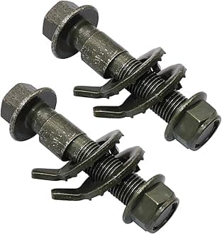2pcs 14mm Adjustable Camber Correction Alignment Kit for Front Wheels Cam Bolts for Buick for Chevrolet for Honda for Nissan for Dodge for Ford for Jeep 81260