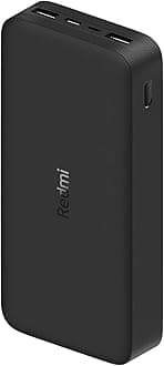 20000mAh Redmi Power Bank, Fast Charging, 18W Two-Way Fast Charging, Dual Input and Output Ports, 74Wh High Capacity, Power Bank Compatible with iPhone, Samsung, Android Devices