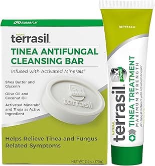 - Tinea Versicolor Treatment Cream + Tinea Soap 2-Product Kit Made in the USA, Clinically Proven 1% Clotrimazole. Antifungal Treats Most Ringworm & Fungal Infections. (.5oz Tube + 75g soap)