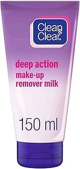 Clean & Clear MakEUp Remover, Deep Cleansing, 150Ml