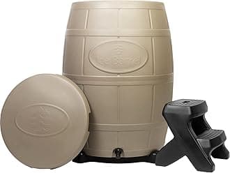 Ice BarrelBathtub (400 Model) - Portable Freestanding Cold Therapy Tub for Athletes - Adult Ice Baths, Recovery & Training, Soaking, Stress Relief & Pain Reduction (Desert Sand Tan)