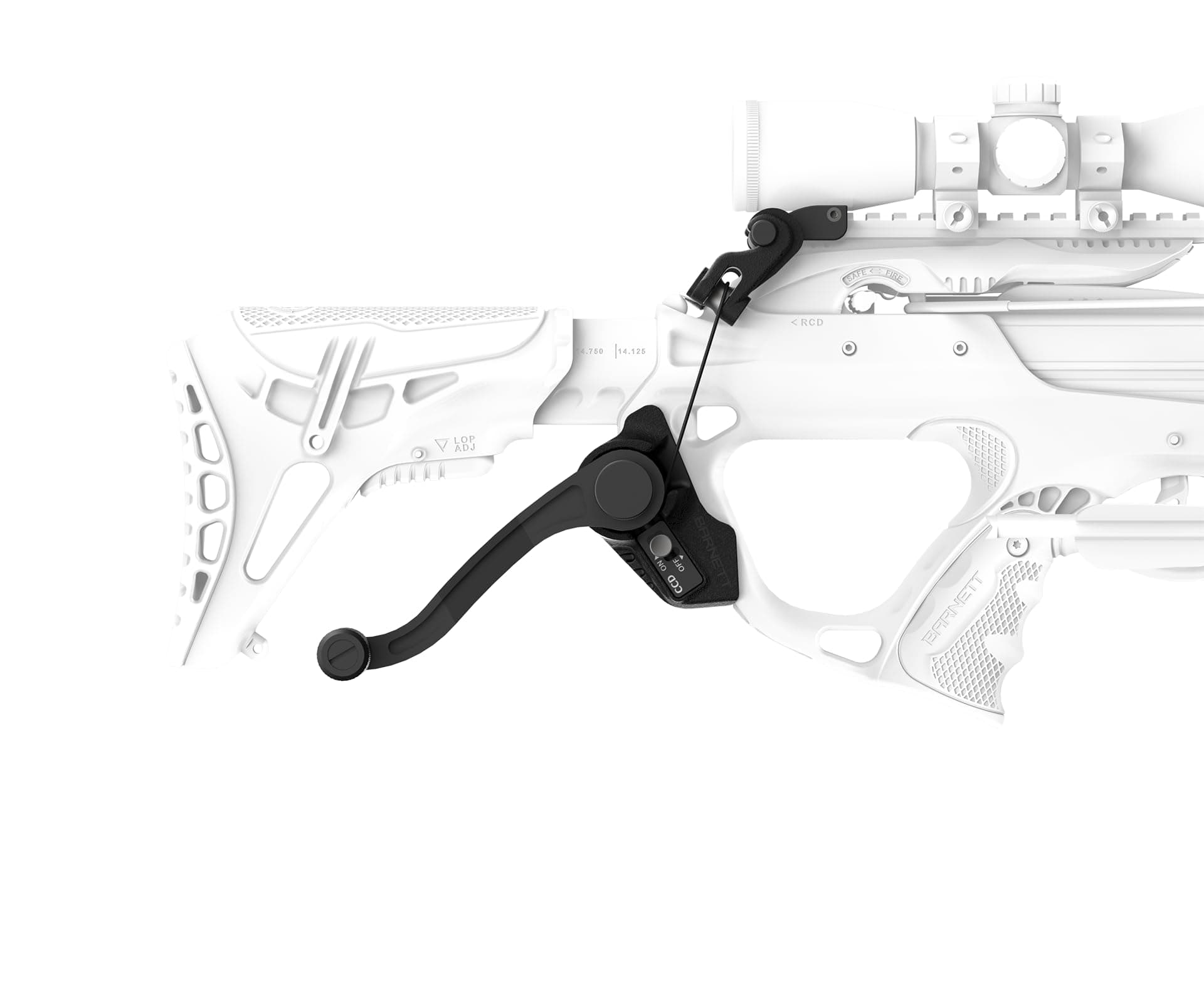 Crank Cocking Device for Crossbow, Ambidextrous, Easy Installation, Reduce Cocking Resistance by 93%