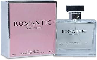 Romantic Women Perfume Fresh Floral Scent Eau De Parfum Natural Spray Women Fragrance 3.4 Fl Oz