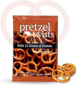 NutriWise - By Doctors Weight Loss Pretzel Protein Twists | 7 Bags | KETO Diet Friendly, Hunger Control Diet Snack, Low Fat, Low Carb, Low Calorie