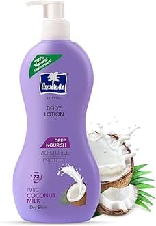 Deep Nourish Body Lotion for Women & Men Dry Skin, 400ml | Pure Coconut Milk, 100% Natural, 72h Moisturisation