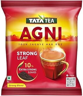 Tea Agni | Strong chai With 10% Extra Strong Leaves | Black Tea | 250g