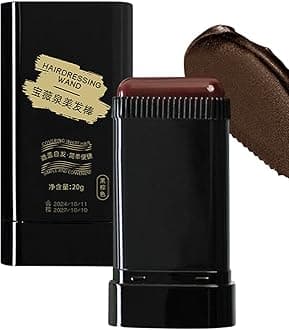 Comb Hair Dye For Grey Hair Coverage, Brown Hair Concealer For Women Men, Temporary Hair Dye Black, Safe And Convenient Hairdye With Applicator, Hair Root Touchup Tool, Coffee Hair Colour Brushes