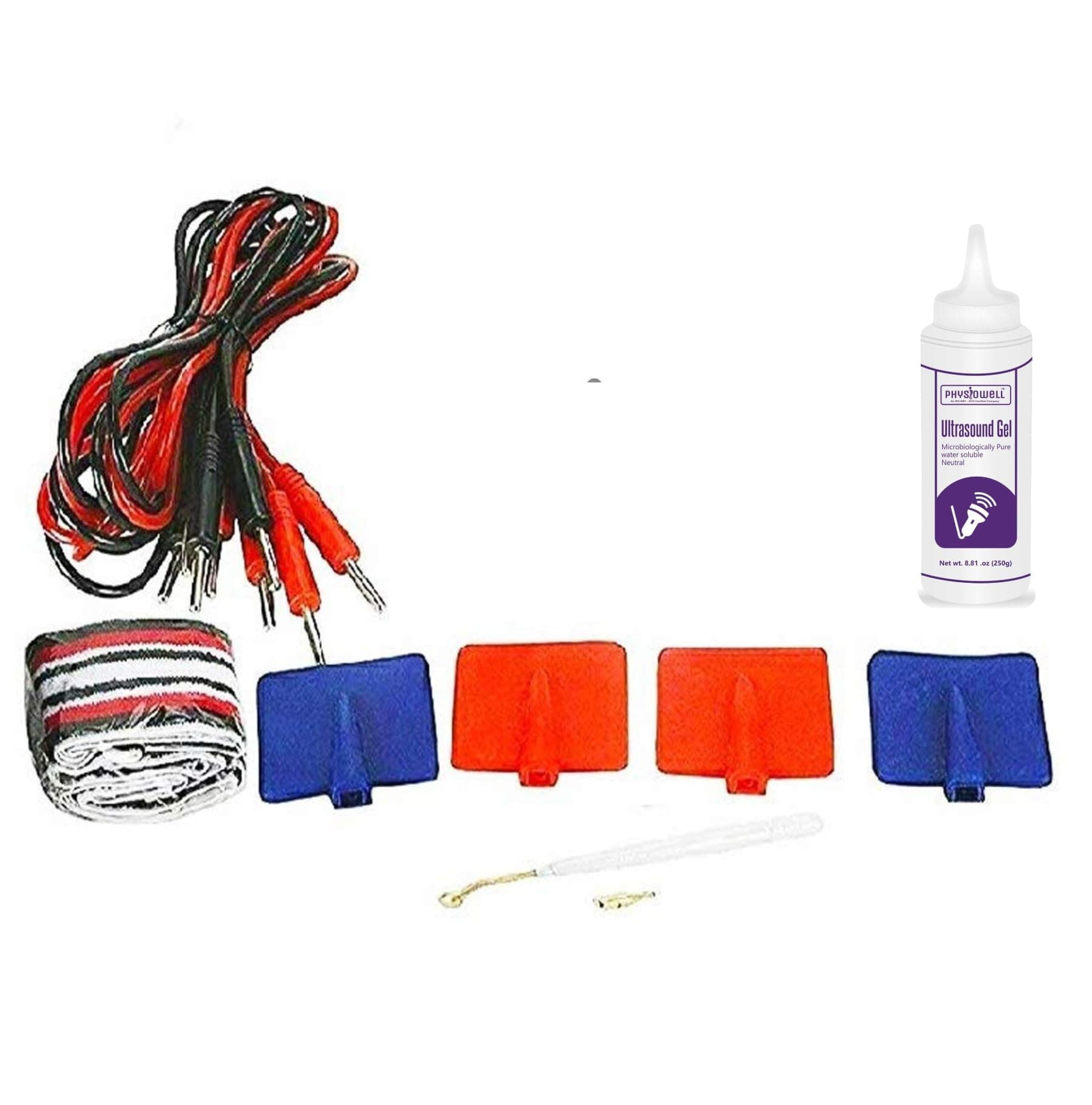 Physiowell4 pcs Set Electrodes Tens Machine