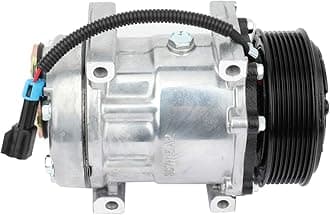 ECCPP A/C Compressor with Clutch 1991-2005 for Freightliner FL70 for M2 106 4.3L 5.9L 7.2L 8.3L 6.0L 6.4L 2015-2017 for F-reightliner Sprinter 2500 3500 2.1L Fast Cooling