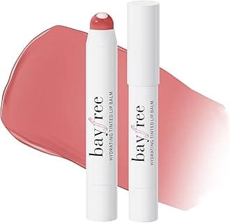 Tinted Lip Balm Plumper, Glossy, Pump Lips, Lightweight, Moisturize & Tint with Jojoba Seed Oil, Vegan Lipbalm Lip Care, Pink Rose