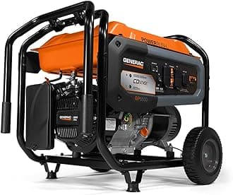 8,125 Starting Watt Portable Gas Generator - Home Backup or RV Ready - Heavy Duty Frame - Quiet, Long Runtime, Emergency Power- 49-State Compliant