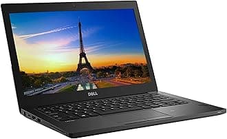 Dell Latitude 7480 Laptop PC, 14 FHD (1920X1080) Non-Touch, Intel i5 2.60GHz Processor, 16 GB RAM DDR4, 512 GB NVMe Solid State Drive, HDMI, Webcam, WiFi & Bluetooth, Windows 10 Pro (Renewed)