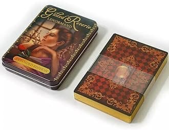 Gilded Reverie Lenormand (Without Guidebook) | Tarot Oracle Deck with 47 Cards | Traditional Standard Tarot Oracle Deck for Fortune Telling and Divination (Gilded Reverie Lenormand)