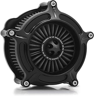 For harley davidson Sportster Air Cleaner filter street road glide M8 softail dyna 103 107 air intake Road King touring (OPS Black - Gray -Black spike, Model A : Sportster 883 1200)