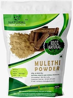 100g Mulethi powder for eating | Jeshthamadh | Yashtimadhu For Eating(Cough, Throat), Hair Care, Skin Care Skin Brightening, Face