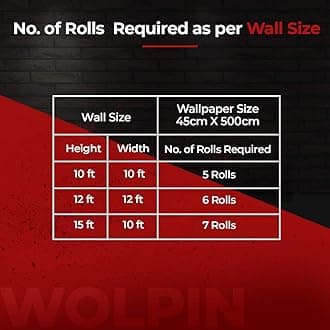 wolpin DIY Botanical Wallpaper (45 x 500 CM, Mustard Yellow) | Floral Damask Self Adhesive Wall Sticker Roll | Decorative Wallpaper for Living Room Bedroom Sofa Background Home Décor